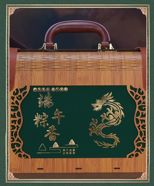 Bộ Vali Gỗ Đựng Quà Rồng Vàng Cao Cấp - Hộp Quà Tết Sang Trọng, Phong Cách Hoàng Gia