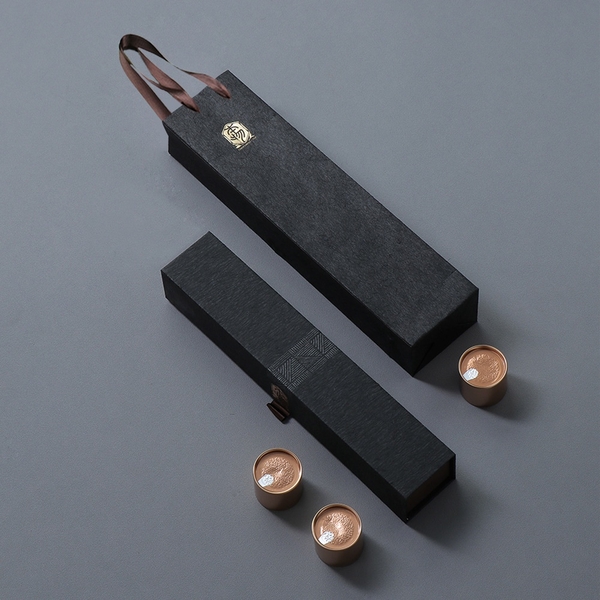 Bộ 6 hộp mini đựng trà, nến, hạt bằng thiếc - HVL TEA