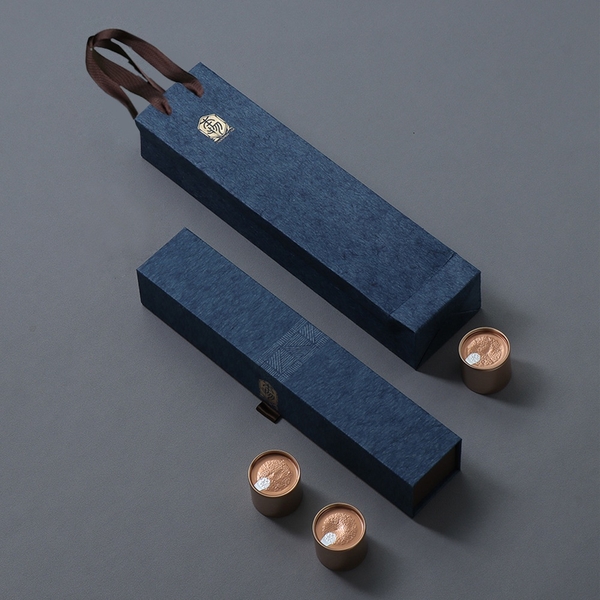 Bộ 6 hộp mini đựng trà, nến, hạt bằng thiếc - HVL TEA