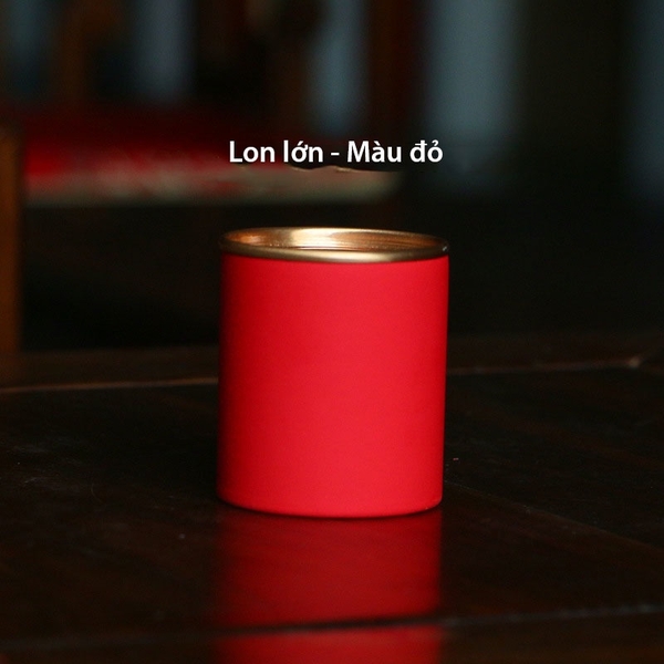 Hộp đựng trà, lon mini đựng trà nắp xé - HVL TEA