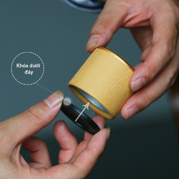 Hộp đựng trà, lon mini đựng trà nắp xé - HVL TEA