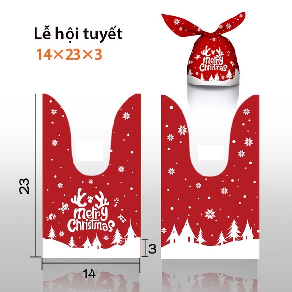 Túi tai thỏ đựng bạnh kẹo họa tiết thú, kỳ lân, mèo may mắn - KING OF OPP