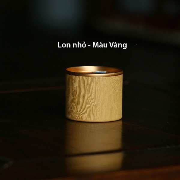 Hộp đựng trà, lon mini đựng trà nắp xé - HVL TEA
