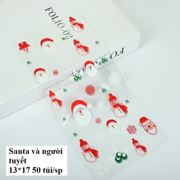 Túi đựng bánh/kẹo, túi đựng quà chủ đề Halloween trong suốt,13*27, 50 túi/sp - VUA BAO BÌ