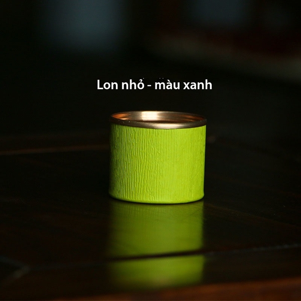 Hộp đựng trà, lon mini đựng trà nắp xé - HVL TEA
