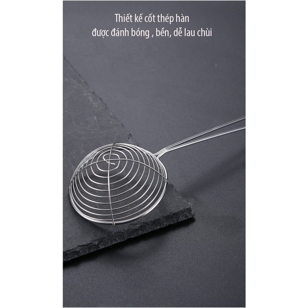 Muôi múc trân châu, topping trà sữa tay cầm đỏ - HVL TEA