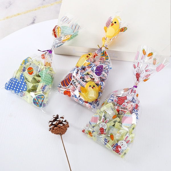 Túi đựng bánh/kẹo, túi đựng quà chủ đề Halloween trong suốt,13*27, 50 túi/sp - VUA BAO BÌ