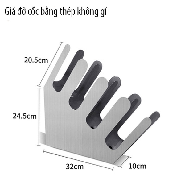 Kệ để cốc giấy, trà sữa, tiện lợi gọn gàng cho cửa hàng - HVL TEA