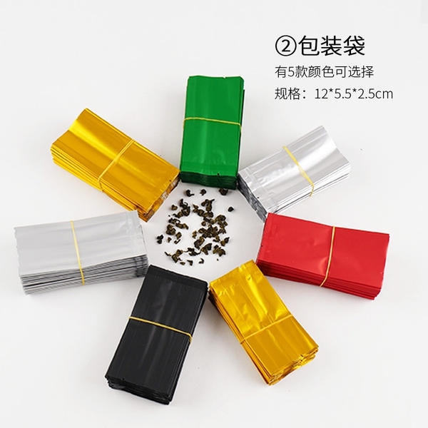 Túi nhôm đựng trà, túi đựng trà 3D hút chân không- HVL TEA