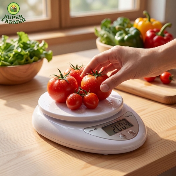 Cân Điện Tử Nhà Bếp 5kg/1g B05 – Cân Làm Bánh Mini Chính Xác Cao