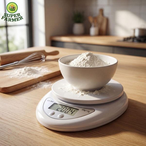 Cân Điện Tử Nhà Bếp 5kg/1g B05 – Cân Làm Bánh Mini Chính Xác Cao