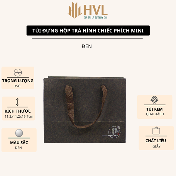 Hộp đựng trà, cà phê các loại đồ khô hình chiếc phích mini, kèm túi - HVL TEA
