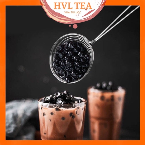 Muôi múc trân châu, topping trà sữa tay cầm đỏ - HVL TEA