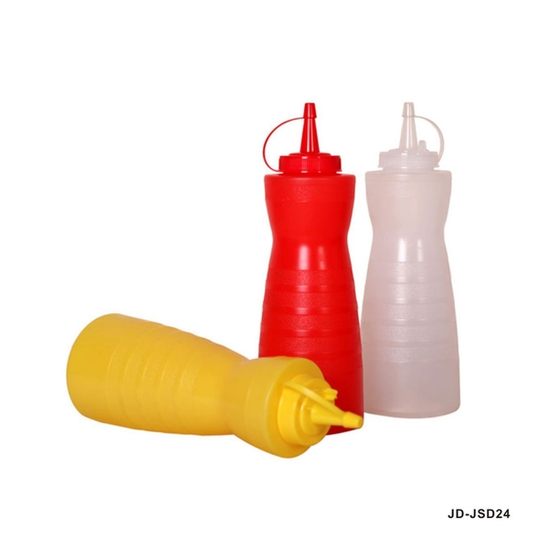 Chai bóp nước sốt thực phẩm cấp nhà bếp, đựng gia vị, sốt, hình hồ lô - HVL TEA