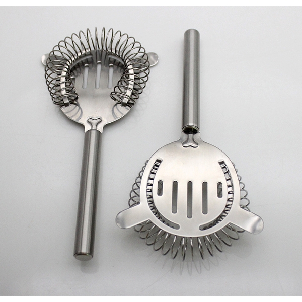 Bộ lọc nước đá bằng thép, có lò xo lắc, dụng cụ chặn đá pha chế cao cấp - HVL TEA