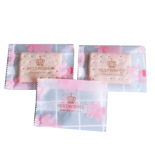 Túi đựng bánh kẹo, Hoa Đào Vương Miện Best WISHES, hàn nhiệt