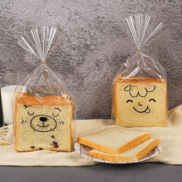 Túi đựng bánh kẹo, bao bì trang trí quà tặng, 100 túi/sp,  kích thước 13*21*4.5 - VUA BAO BÌ