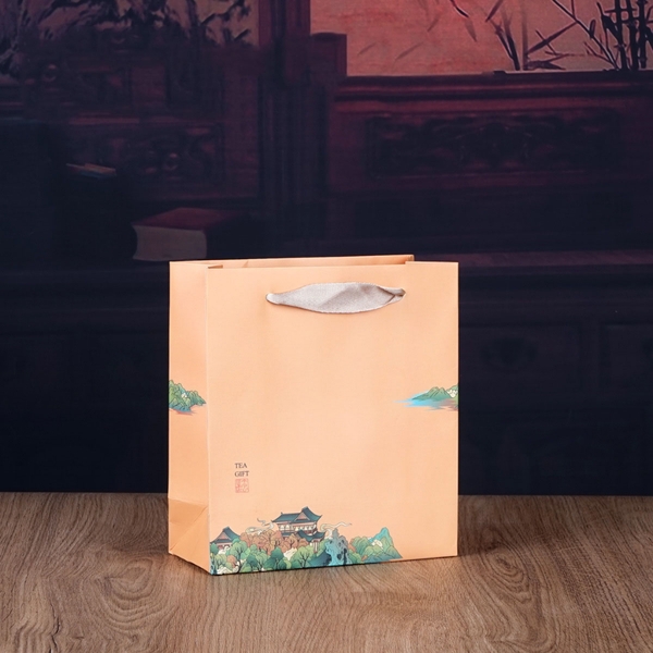 Hộp Thiếc Đựng Trà Hình Chữ Nhật Họa Tiết Hoa - HVL TEA Cao Cấp