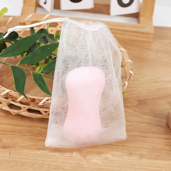 Túi lưới tạo bọt xà phòng tiện lợi, vải lướI, lưới tạo bọt - HVL TEA