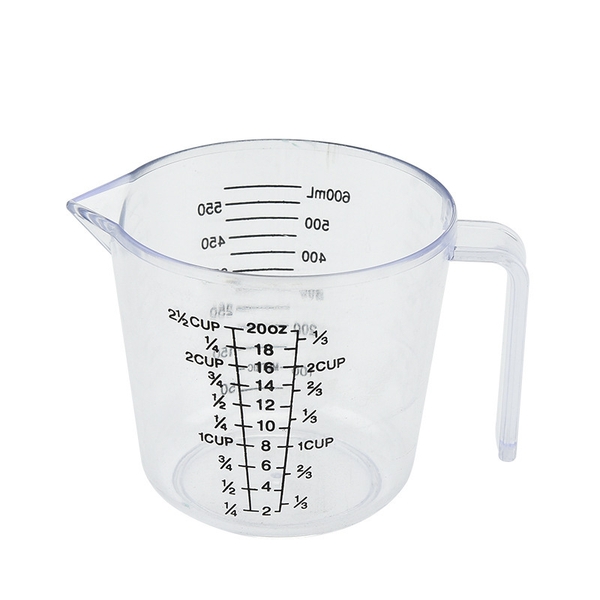 Cốc, ca đong định lượng có vạch chia nhựa PS trong suốt - HVL TEA