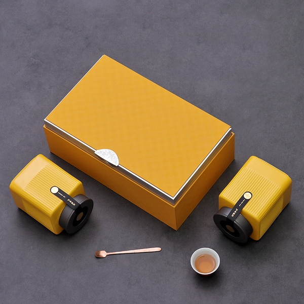 Hộp đựng trà bằng sứ - HVL TEA