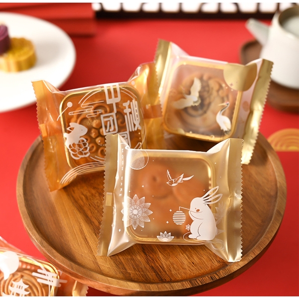 Túi đựng bánh trung thu, 100 túi/sp, mẫu mới nhất năm 2023 - VUA BAO Bì