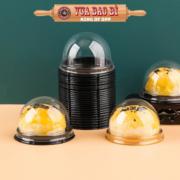 Khay đựng bánh hình tròn 60-80g, 50 chiếc/sp - VUA BAO BÌ