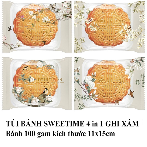 100 Túi Đựng Bánh Trung Thu, Bao Bì Đựng Trà Nhiều Kích Thước, Họa Tiết Đẹp - VUA BAO BÌ