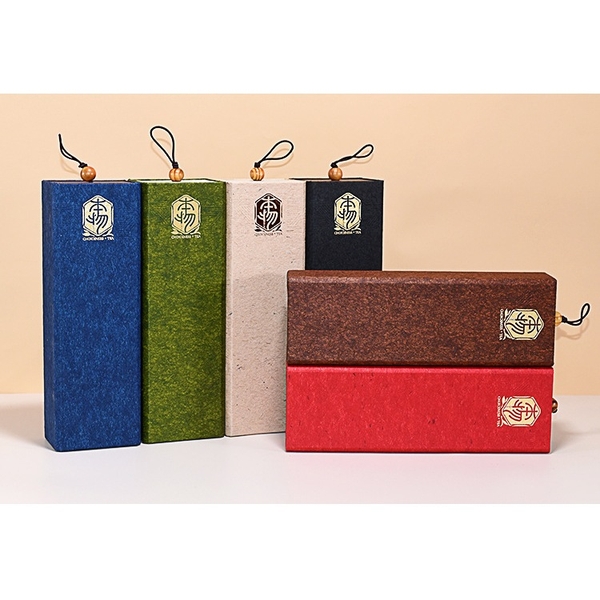 Hộp trà giấy dạng kéo, hộp quà tặng cổ điển - HVL TEA