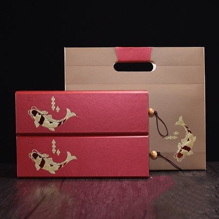 Hộp trà giấy dạng kéo, hộp quà tặng cổ điển - HVL TEA