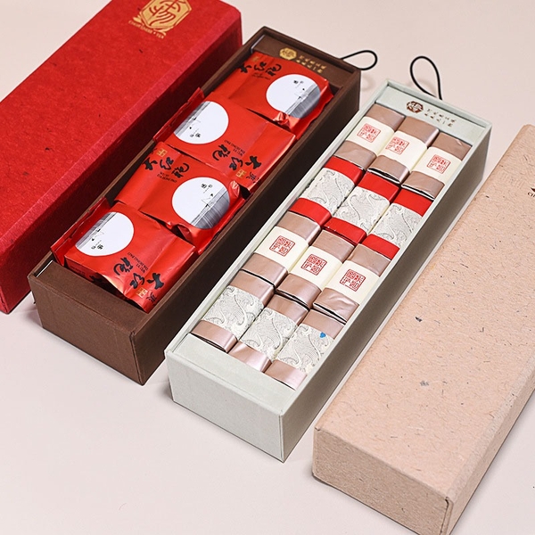Hộp trà giấy dạng kéo, hộp quà tặng cổ điển - HVL TEA