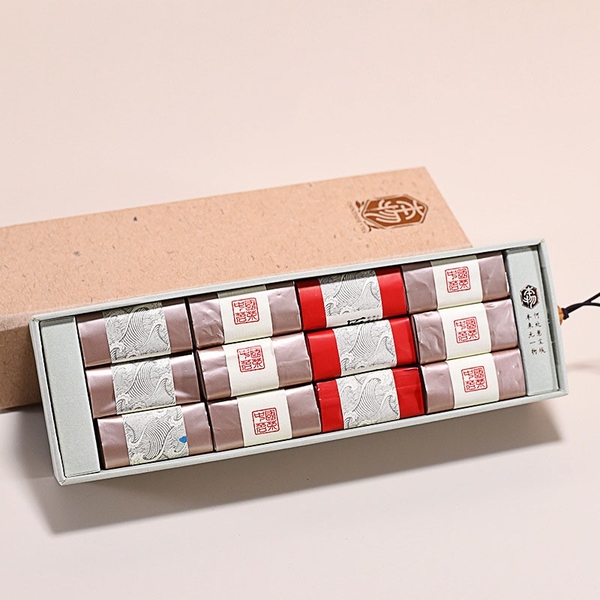 Hộp trà giấy dạng kéo, hộp quà tặng cổ điển - HVL TEA