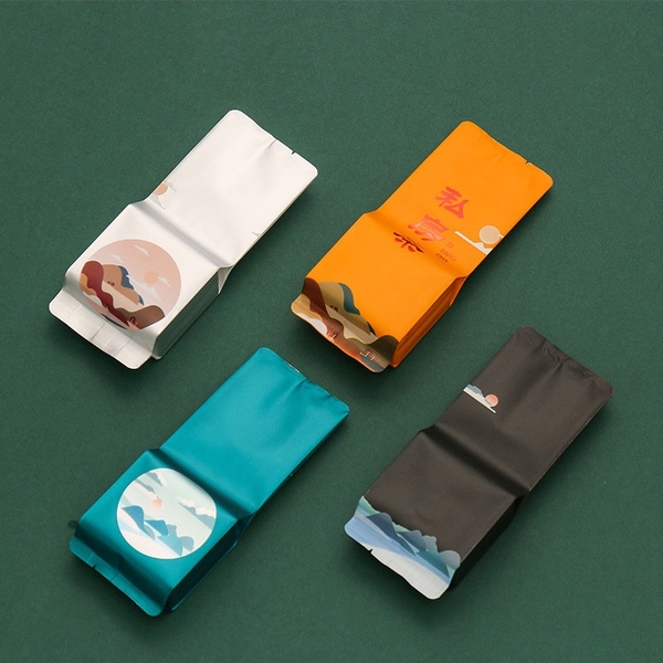Túi đựng trà 3D hoạ tiết đồi núi cao cấp, 50 túi/sp - HVL TEA