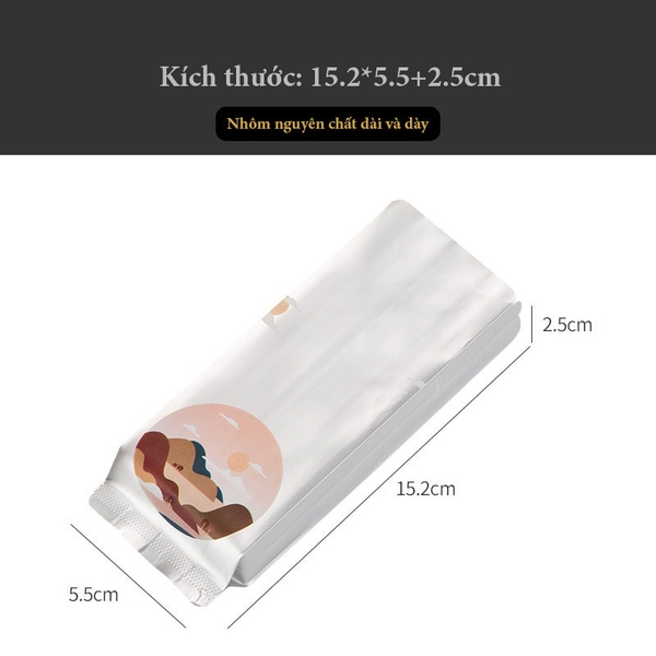 Túi đựng trà 3D hoạ tiết đồi núi cao cấp, 50 túi/sp - HVL TEA