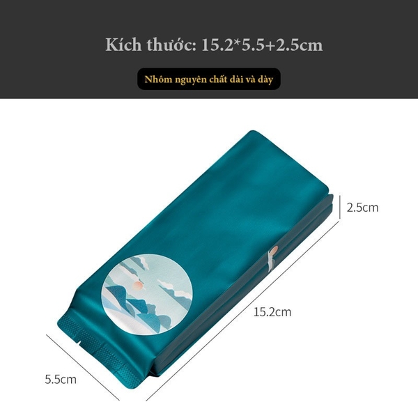 Túi đựng trà 3D hoạ tiết đồi núi cao cấp, 50 túi/sp - HVL TEA