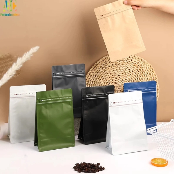 Túi ziplock thực phẩm đựng trà, cà phê hàn miệng có dây kéo tiện dụng - HVL TEA