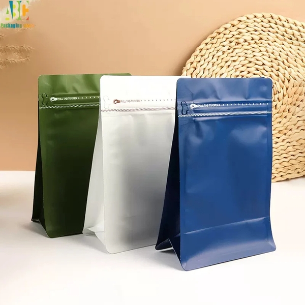 Túi ziplock thực phẩm đựng trà, cà phê hàn miệng có dây kéo tiện dụng - HVL TEA