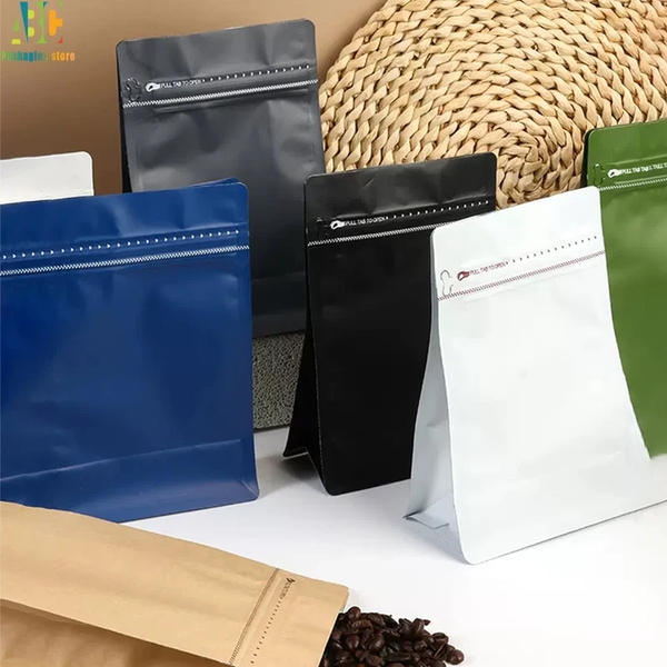 Túi ziplock thực phẩm đựng trà, cà phê hàn miệng có dây kéo tiện dụng - HVL TEA