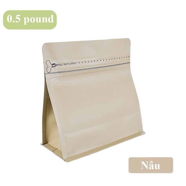 Túi ziplock thực phẩm đựng trà, cà phê hàn miệng có dây kéo tiện dụng - HVL TEA