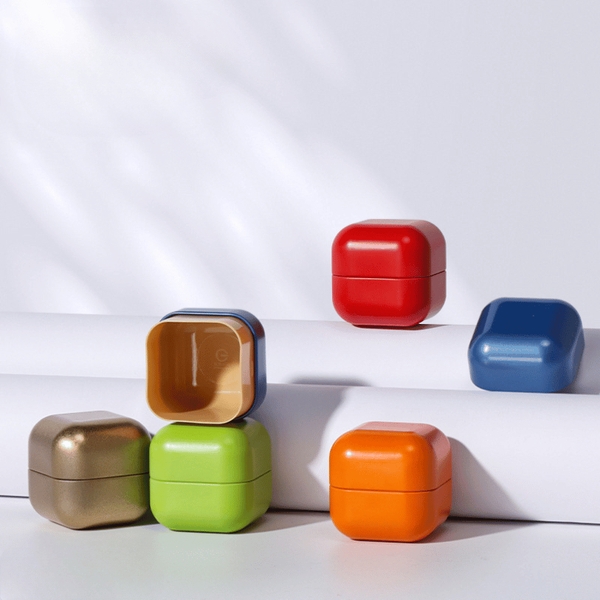 Lon trà thiếc hình quả hồng mini, hộp đựng trà nhỏ gọn mẫu mới - HVL TEA