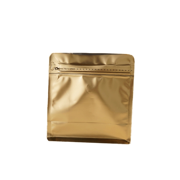 Túi kraft nhôm niêm phong có van khí mẫu mới - HVL TEA