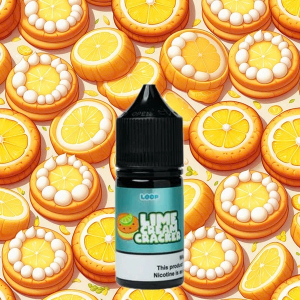 Indonesia - Loop - Lime Cream Cracker ( Bánh quy kem chanh ) 30mg 30ml 2