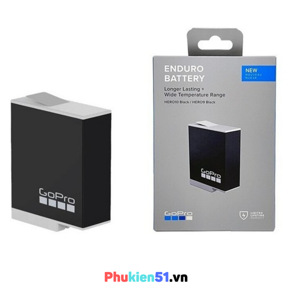 Pin Enduro Cho Gopro Hero 9 10 11 12 Black Chính Hãng Gopro