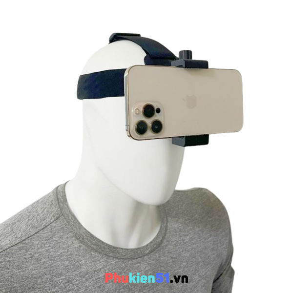 Dây đeo đầu gắn điện thoại lên đầu, cao su co dãn tốt