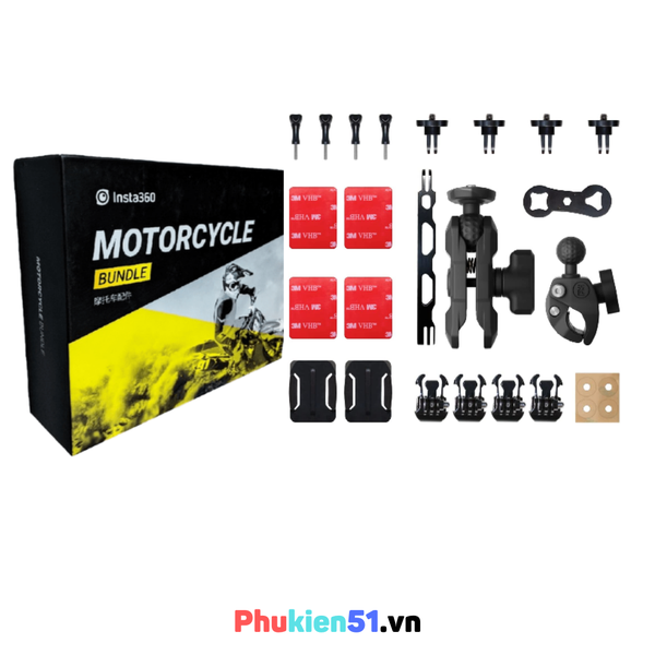 Phụ kiện Insta360 Motorcycle Mount Bundle - Chính hãng