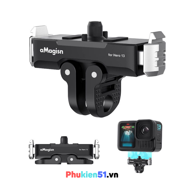 Ngàm thao tác nhanh aMagisn cho Gopro 13 Black