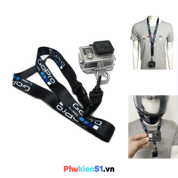 Dây đeo cổ cho Gopro , Actioncam chống rơi