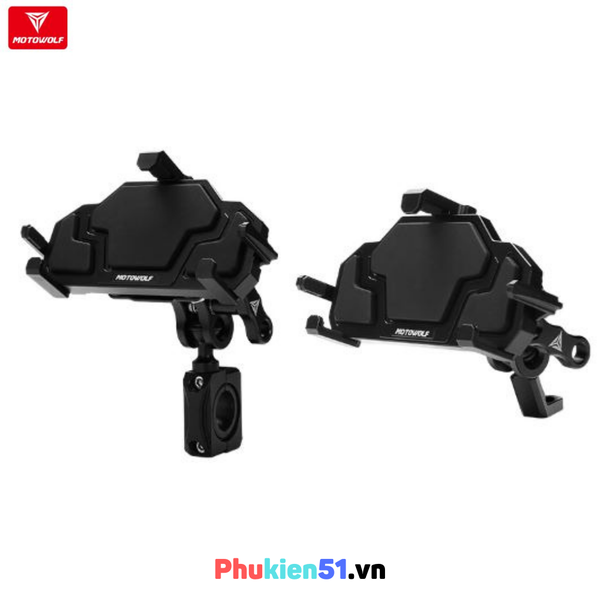 Giá đỡ điện thoại Motowolf cao cấp nhôm CNC MDL2826