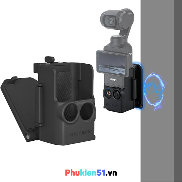 Giá đỡ nam châm dành cho Osmo Pocket 3 hít mạnh mẽ cố định góc quay