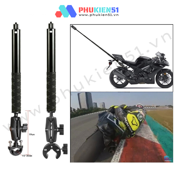 Bộ Kẹp gắn Moto ,ghi đông Xe đạp Dành Cho Insta360 One RS / X2 / X3 GoPro Max